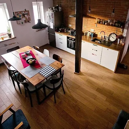 Apartament Piękne Loftowe Mieszkanie Na Zielonej Ulicy W Centrum